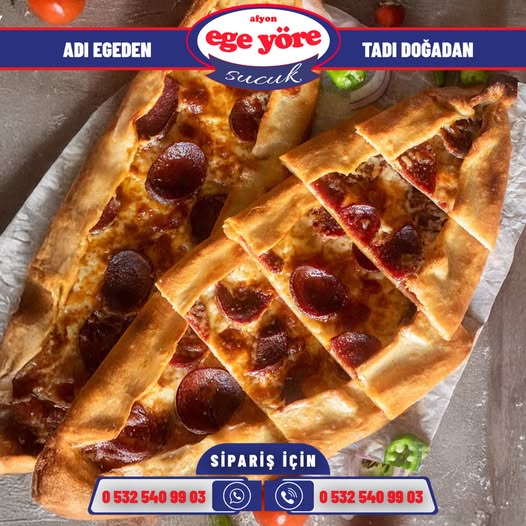 Afyon Ege Yöre Sucuklu Kaşarlı Pide ile Lezzet Şöleni Afyon Ege Yöre Sucuklu Kaşarlı Pide ile Lezzet Şöleni
