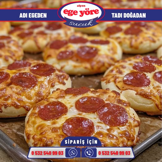 Ege Yöre'den Mini Sucuklu Pizza Keyfi: Lezzet ve Pratikliğin Buluştuğu An!