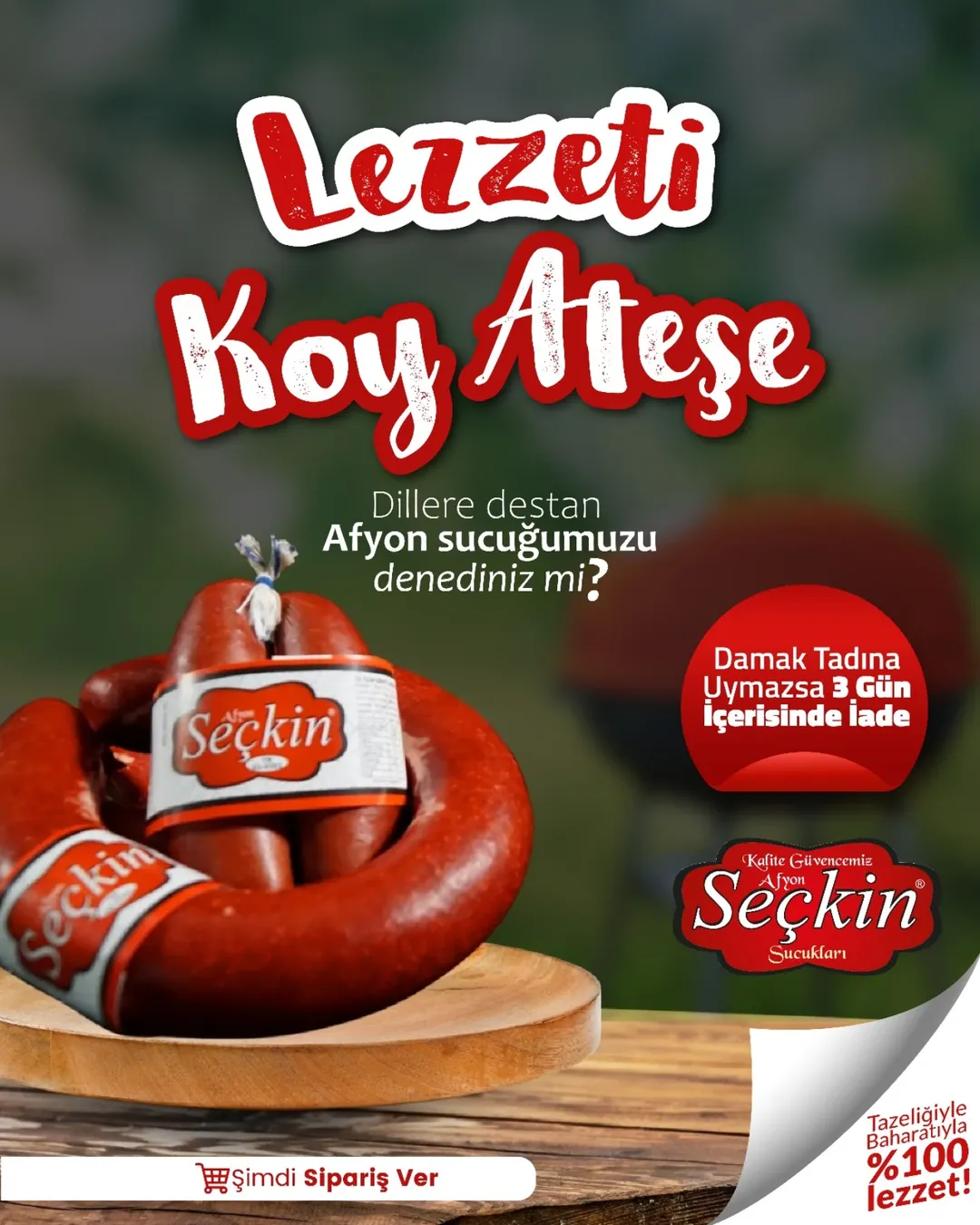 Afyon Seçkin Sucukları: Geleneksel Lezzet Şimdi Kapınızda